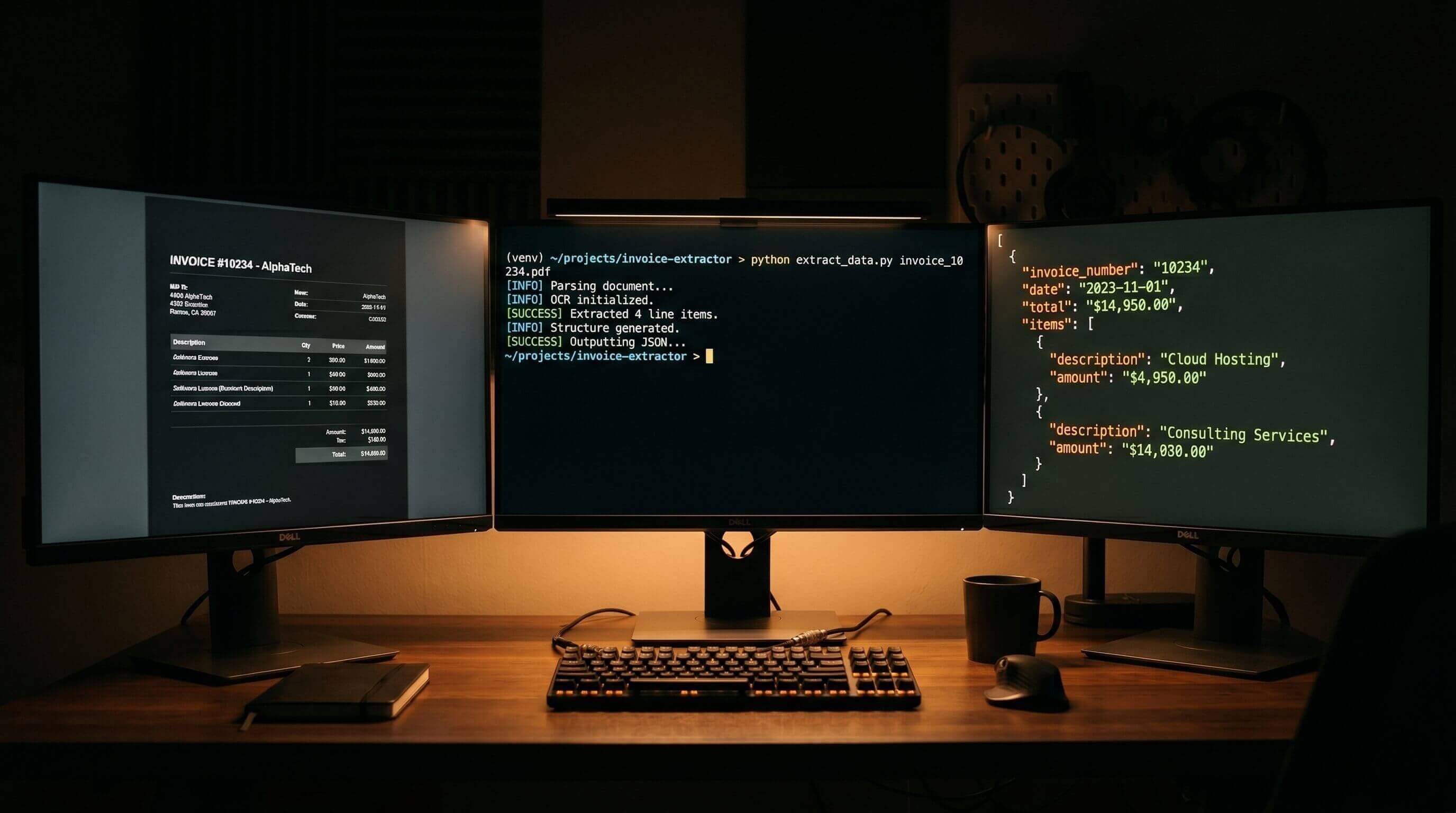 Automating Data Extraction from PDFs Using Python and LLMs